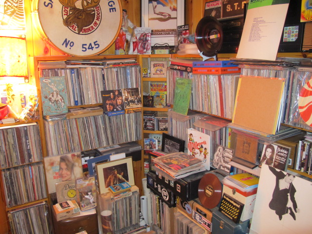 A corner of the "RPM" offices, where some of this music resides.