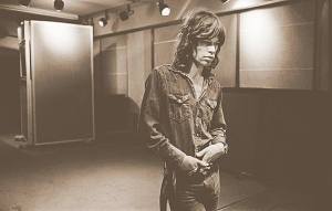 Mick Jagger, Sunset Sound studio in California, early 1972. Photo taken by the great Jim Marshall, whose recent book, "The Rolling Stones 1972," is a must for fans.