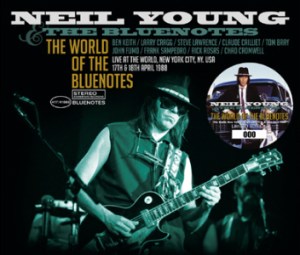 Cover for Neil Young's "The World of the Bluenotes" live triple-disc.