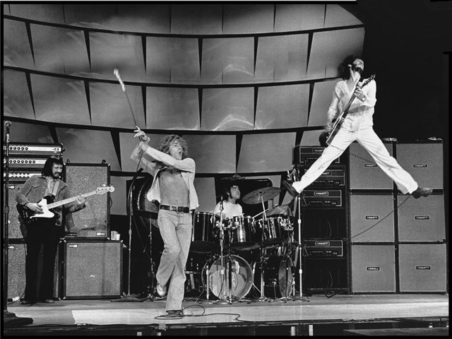The sound of a jet taking off? Nope, it's just The Who in full flight.