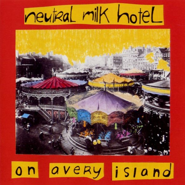 The cover of "On Avery Island", Neutral Milk Hotel's debut album, 1996.