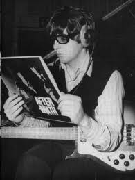 Pre-Sir Paul checks out a pre-Sir Mick and the Boys on "Aftermath," 1966.