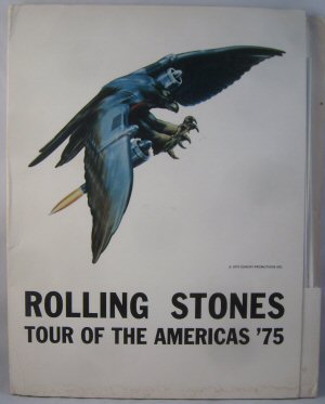 Folder for the official 1975 U.S. Tour of The America's '75 press kit pack