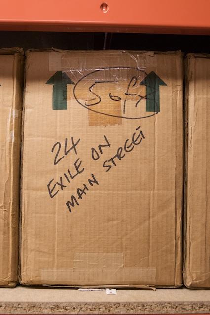 Original recording tape reels for 