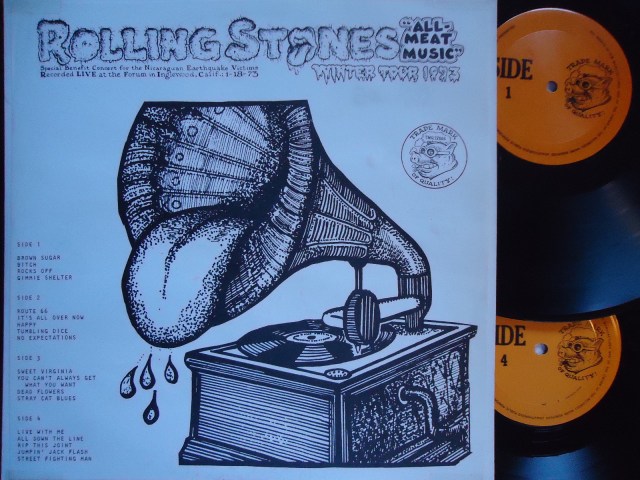 This just might be my tattoo (if I got one): Cover to the double boot LP, 