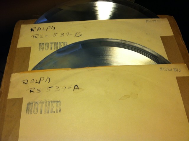 The mother pressing plates for TMOQ's 