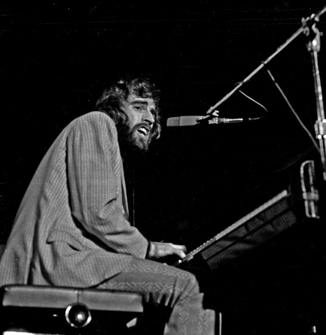 Pianist Richard Manuel, 1971