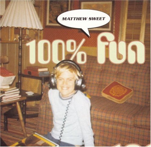 HAPPINESS IS HEADPHONES: The cover of Sweet's fifth album, 1995's "100% Fun."