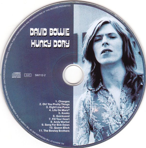 Hunky Dory enters the CD age