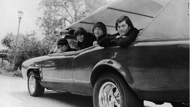 The Monkeemobile with its precious cargo